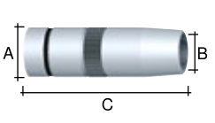 賓采爾焊槍A360噴嘴 賓采爾焊槍A360噴嘴