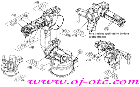 A20機(jī)器人分解圖 A20機(jī)器人分解圖