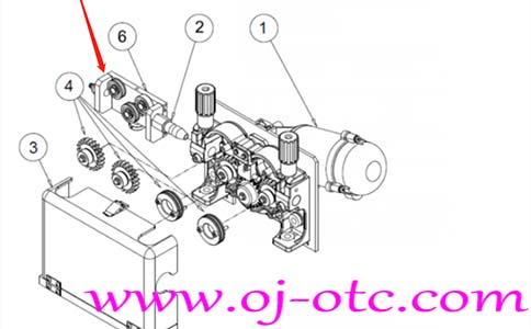 L11237D00 焊絲矯直器 L11237D00 焊絲矯直器